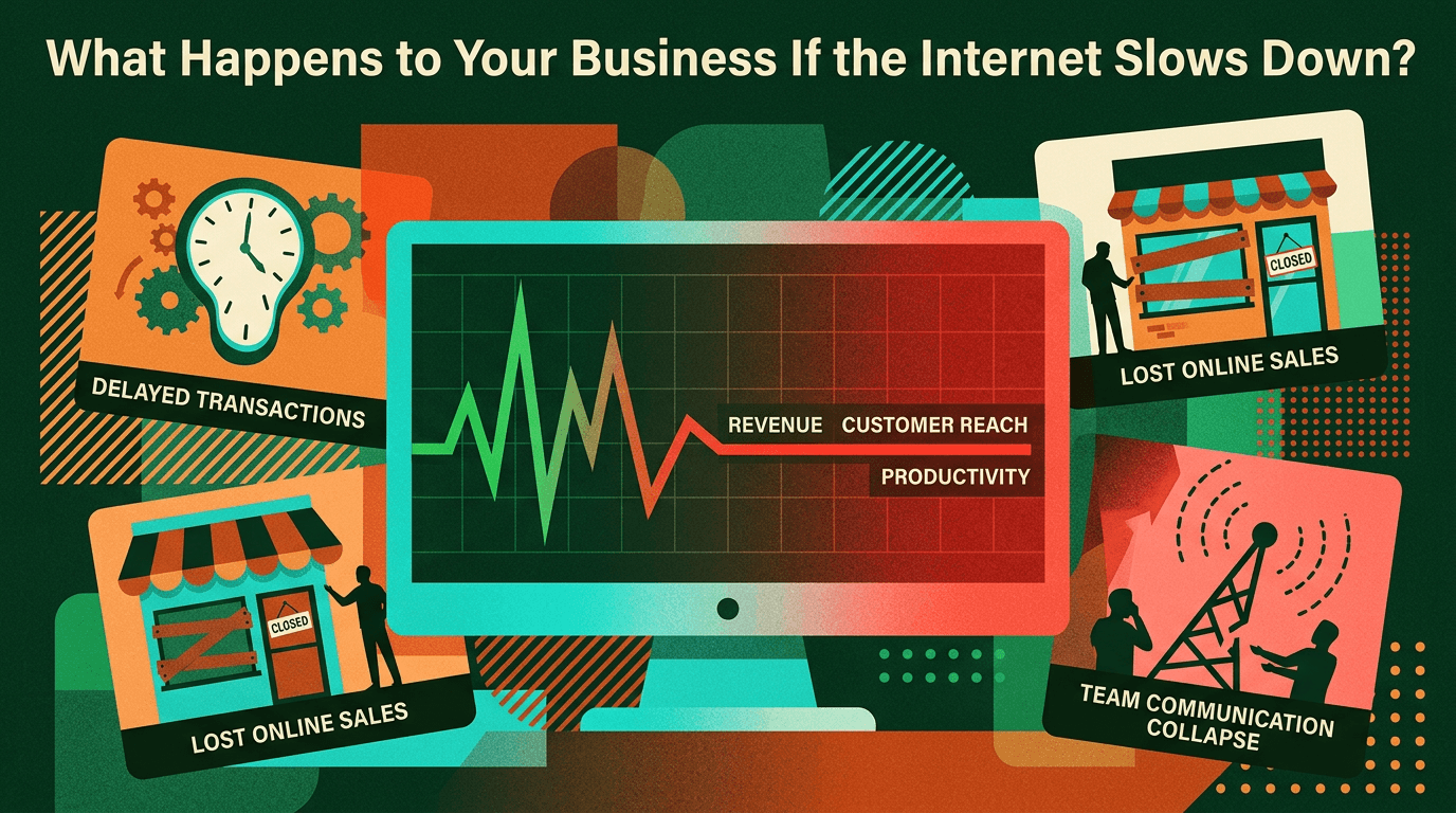 What Happens to Your Business If the Internet Slows Down? - ArkTechify Shopify ecommerce growth blog cover